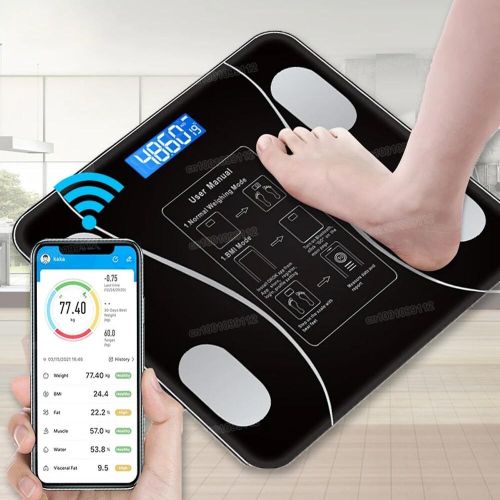 Digital Scale Intelligent Bluetooth BMI Smart Digital Exercise Bathroom Weighing