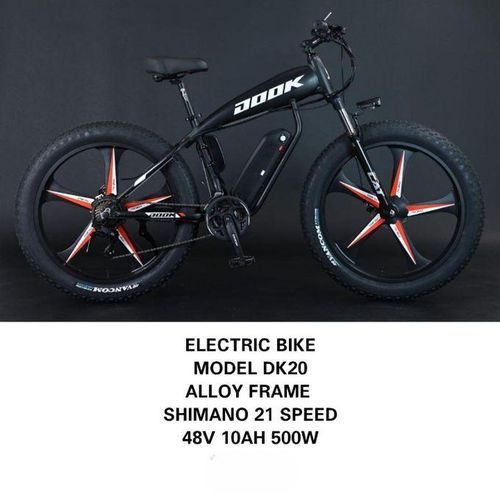 Electric Bike DK20 Shimano – 21 Speed | 48V 10Ah | 500W