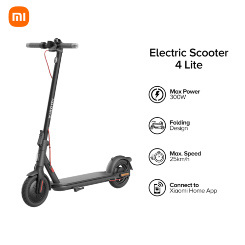 Xiaomi Electric Scooter 4 Lite – Black