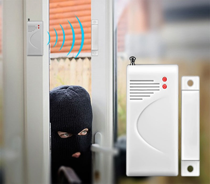Home Burglar WiFi GSM Alarm System with Wireless Door Sensor & LCD Display