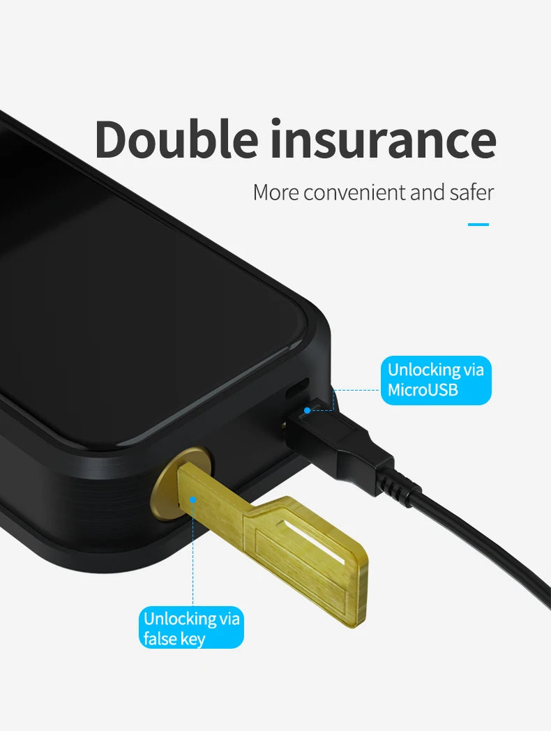 TTLock WiFi & Bluetooth Smart Fingerprint Digital Door Lock