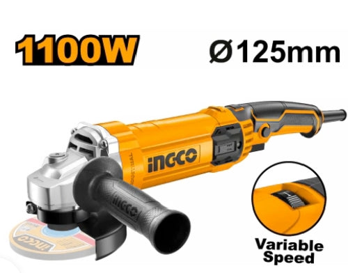 INGCO 5" Angle Grinder 1100W