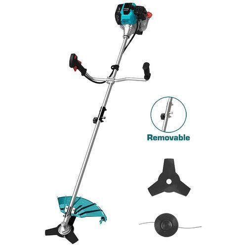 TOTAL P5434421 Gasoline Grass Trimmer & Bush Cutter – 42.7cc