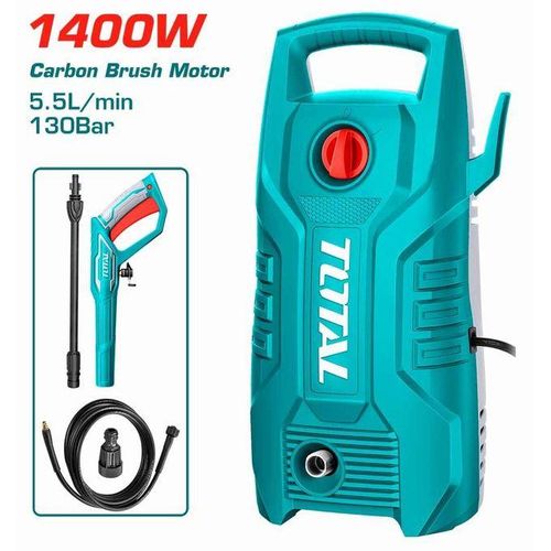 TOTAL Electric High Pressure Car Washer – 1400W | 1900 PSI