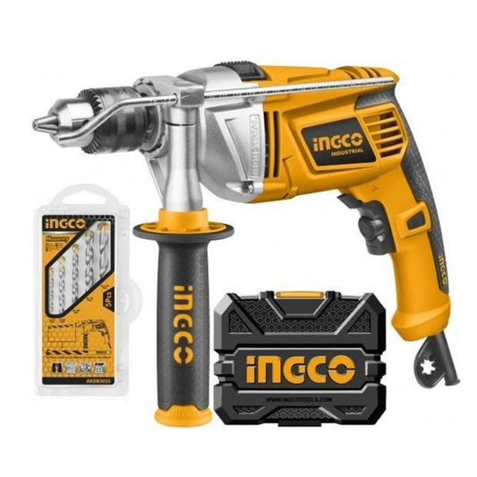 INGCO 1100W Impact Drill with Hammer Function (ID11008-1)