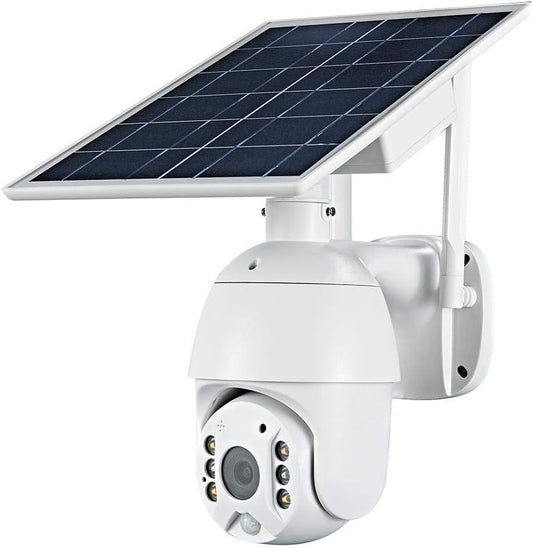 360° Solar CCTV Security Camera – PTZ WiFi & 4G SIM Smart Surveillance
