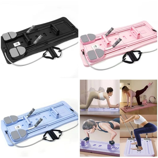 5-in-1 Multifunctional Pilates Fitness Board and Reformer Set