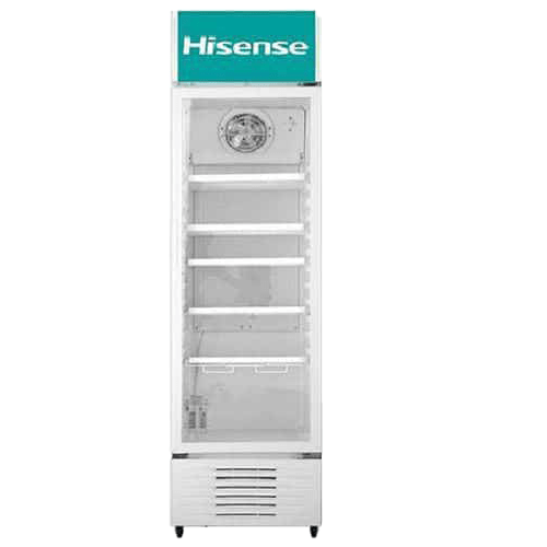 Hisense 242L FL32FC Showcase Fridge – Commercial Beverage Display Cooler with Glass Door and LED Lighting