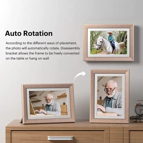 Kodak 8.4" WiFi Digital Picture Frame – 32GB Storage, Full HD Touchscreen